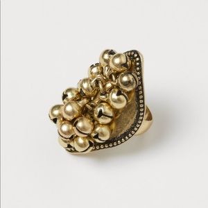 H&M SABYASACHI LARGE BELL DECORATED RING